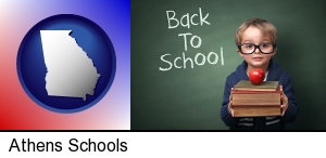 Athens, Georgia - the back-to-school concept