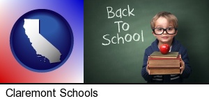 Claremont, California - the back-to-school concept
