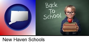 New Haven, Connecticut - the back-to-school concept