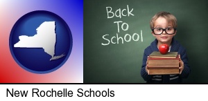 New Rochelle, New York - the back-to-school concept