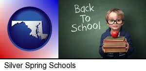 Silver Spring, Maryland - the back-to-school concept