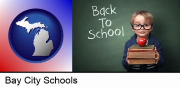 the back-to-school concept in Bay City, MI