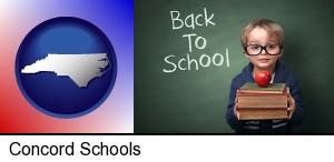 Concord, North Carolina - the back-to-school concept