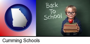 Cumming, Georgia - the back-to-school concept