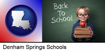 the back-to-school concept in Denham Springs, LA