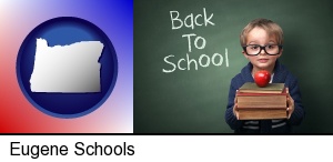 Eugene, Oregon - the back-to-school concept