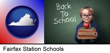 the back-to-school concept in Fairfax Station, VA