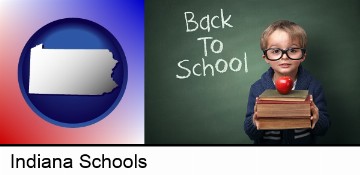 the back-to-school concept in Indiana, PA