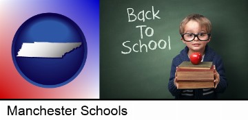 the back-to-school concept in Manchester, TN