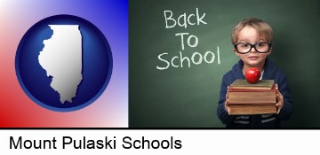 the back-to-school concept in Mount Pulaski, IL