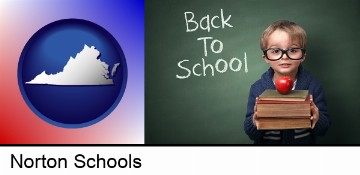 the back-to-school concept in Norton, VA