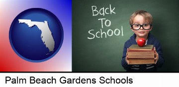 the back-to-school concept in Palm Beach Gardens, FL
