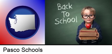 the back-to-school concept in Pasco, WA