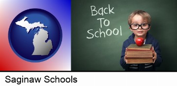 the back-to-school concept in Saginaw, MI