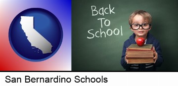 the back-to-school concept in San Bernardino, CA