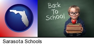 Sarasota, Florida - the back-to-school concept