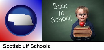 the back-to-school concept in Scottsbluff, NE