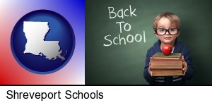 Shreveport, Louisiana - the back-to-school concept