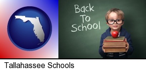 Tallahassee, Florida - the back-to-school concept