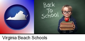 Virginia Beach, Virginia - the back-to-school concept