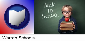 the back-to-school concept in Warren, OH