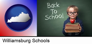 the back-to-school concept in Williamsburg, KY